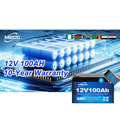 12,8V 100AH ​​olovená lítiová batéria